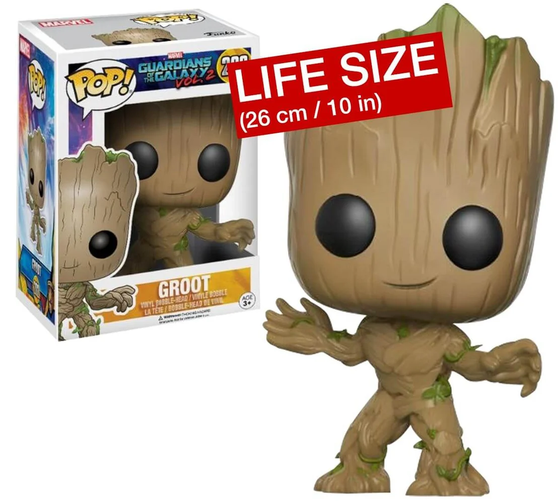 Marvel Guardians of the Galaxy Baby Groot 10-inch EXC Pop! Vinyl Figure Image 1