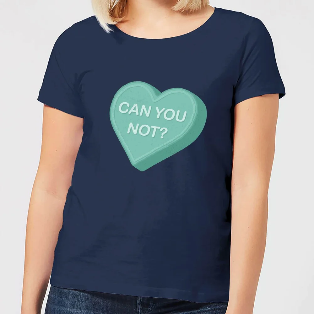 Can You Not Women's T-Shirt - Navy - S - Navy Image 1