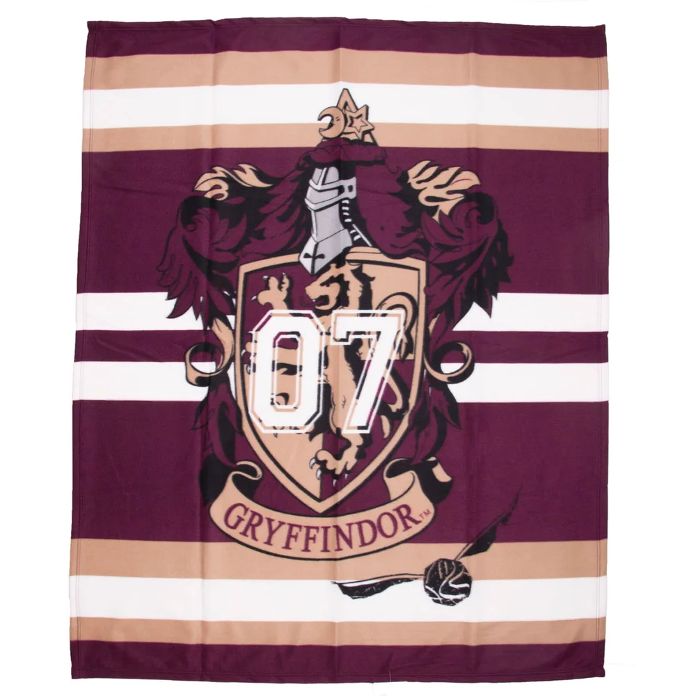 Harry Potter 'Gryffindor' Fleece Blanket Image 1