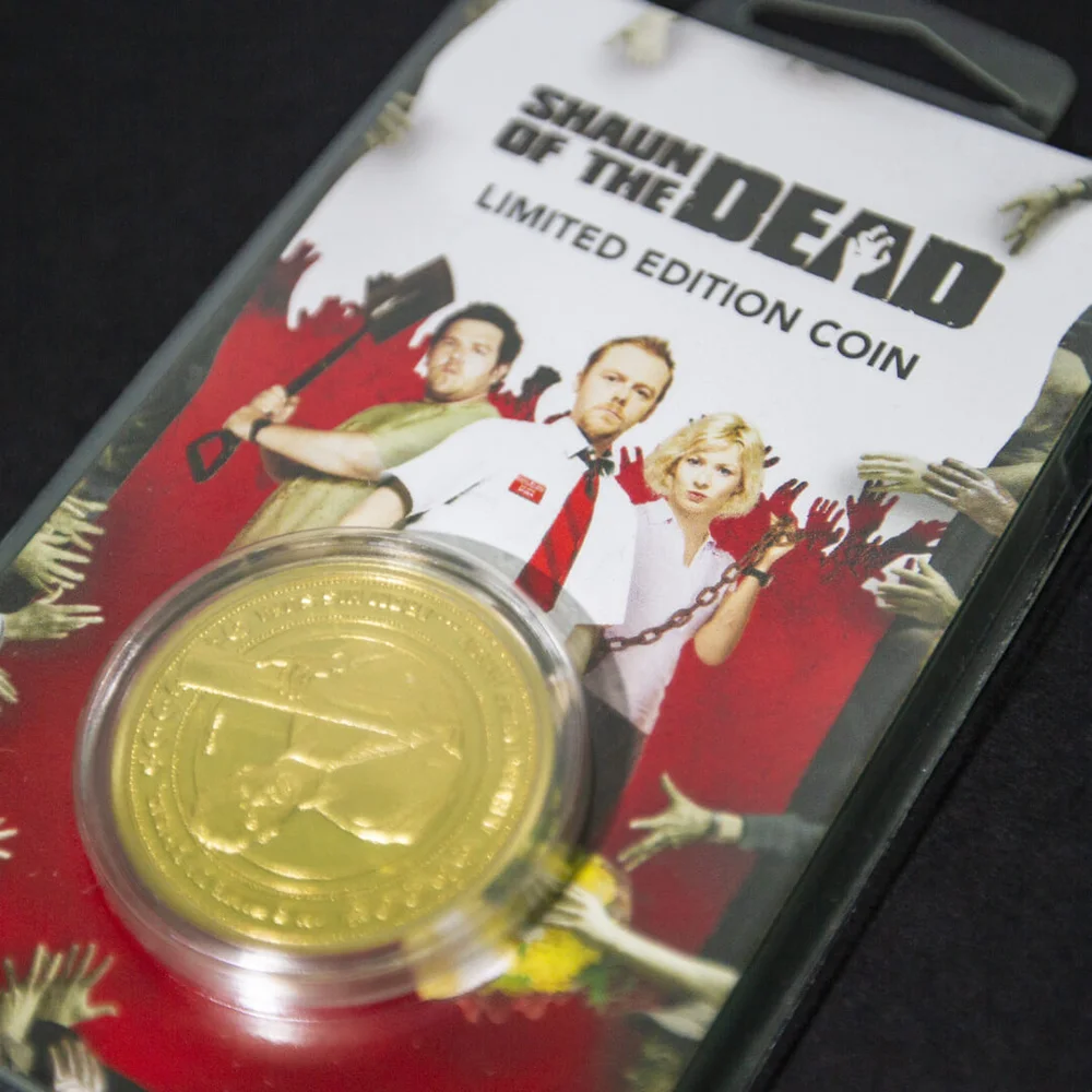 Shaun of the Dead Collectors Coin: Gold Variant - Zavvi Exclusive (Limited to 1000) Image 1