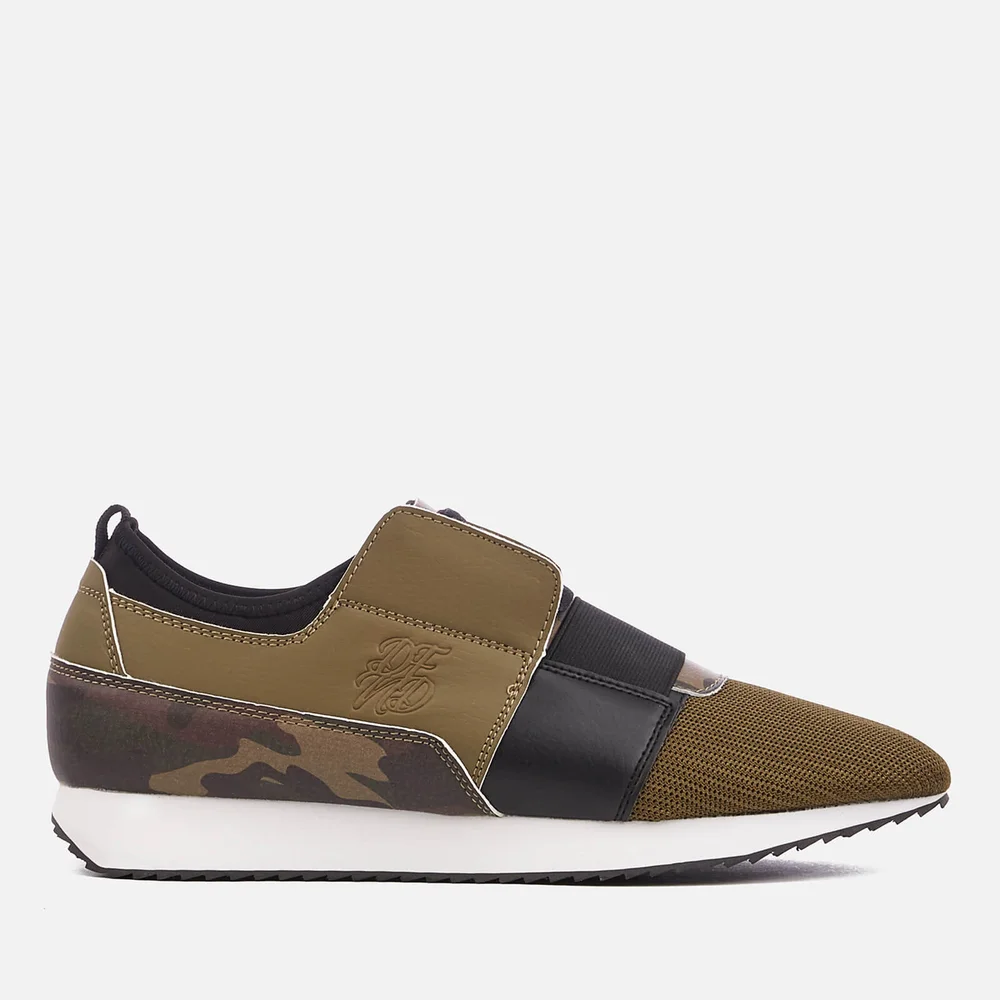 DFND Men's Woodford Trainers - Khaki Camo - UK 11 - Green Image 1