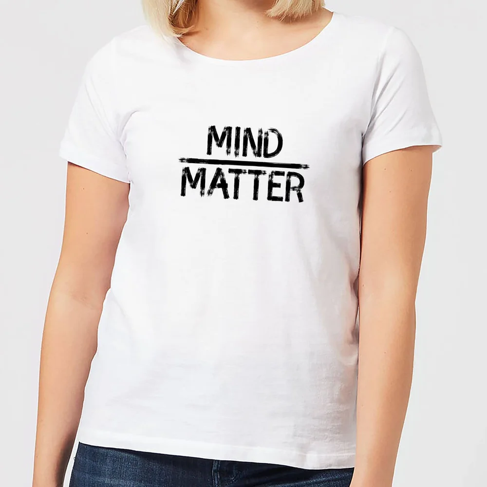 Mind Over Matter Women's T-Shirt - White - S - White Image 1