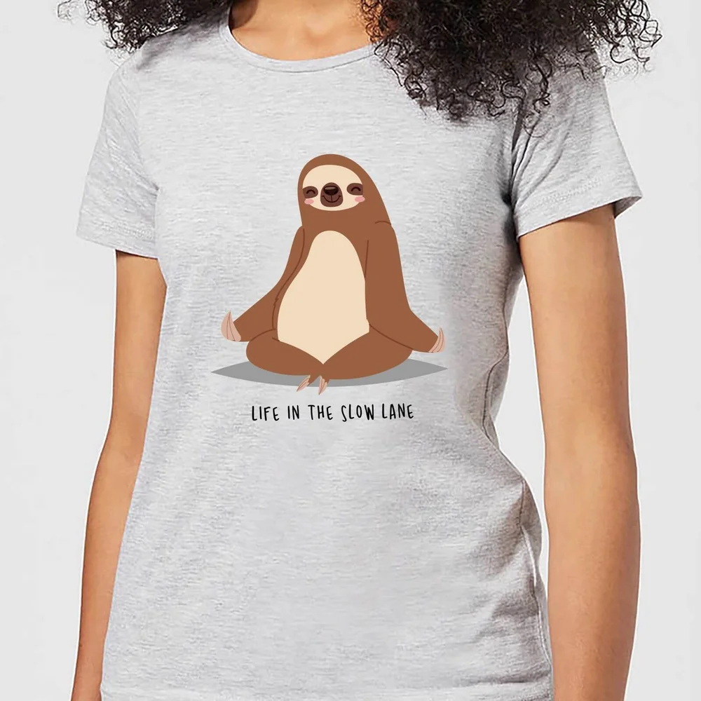 Life In The Slow Lane Women's T-Shirt - Grey - S - Grey Image 1