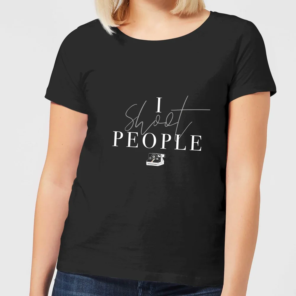 I Shoot People Women's T-Shirt - Black - 3XL Image 1