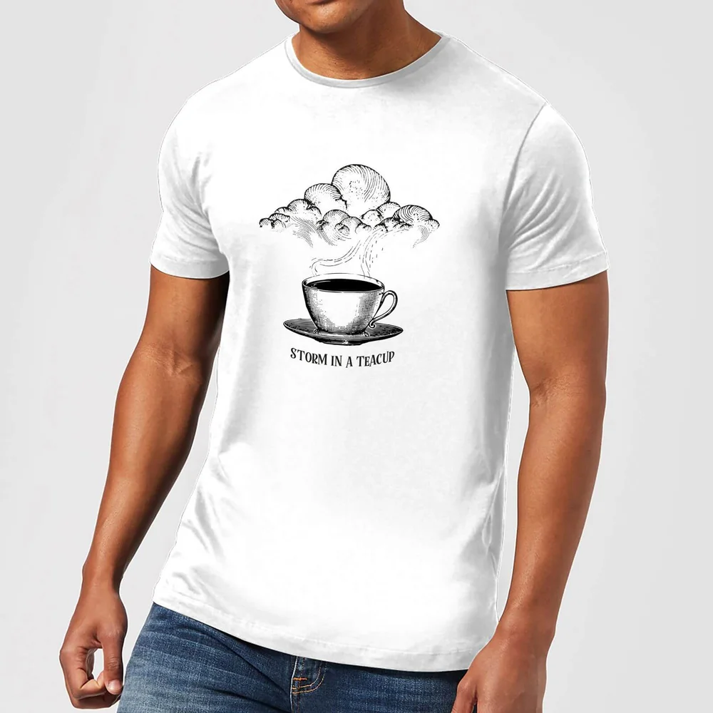 Storm In A Teacup T-Shirt - White - S - White Image 1