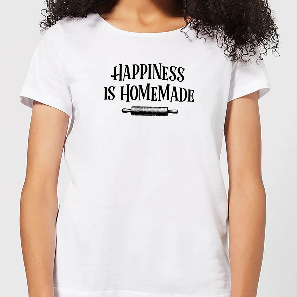 Happiness Is Homemade Women's T-Shirt - White - S - White Image 1