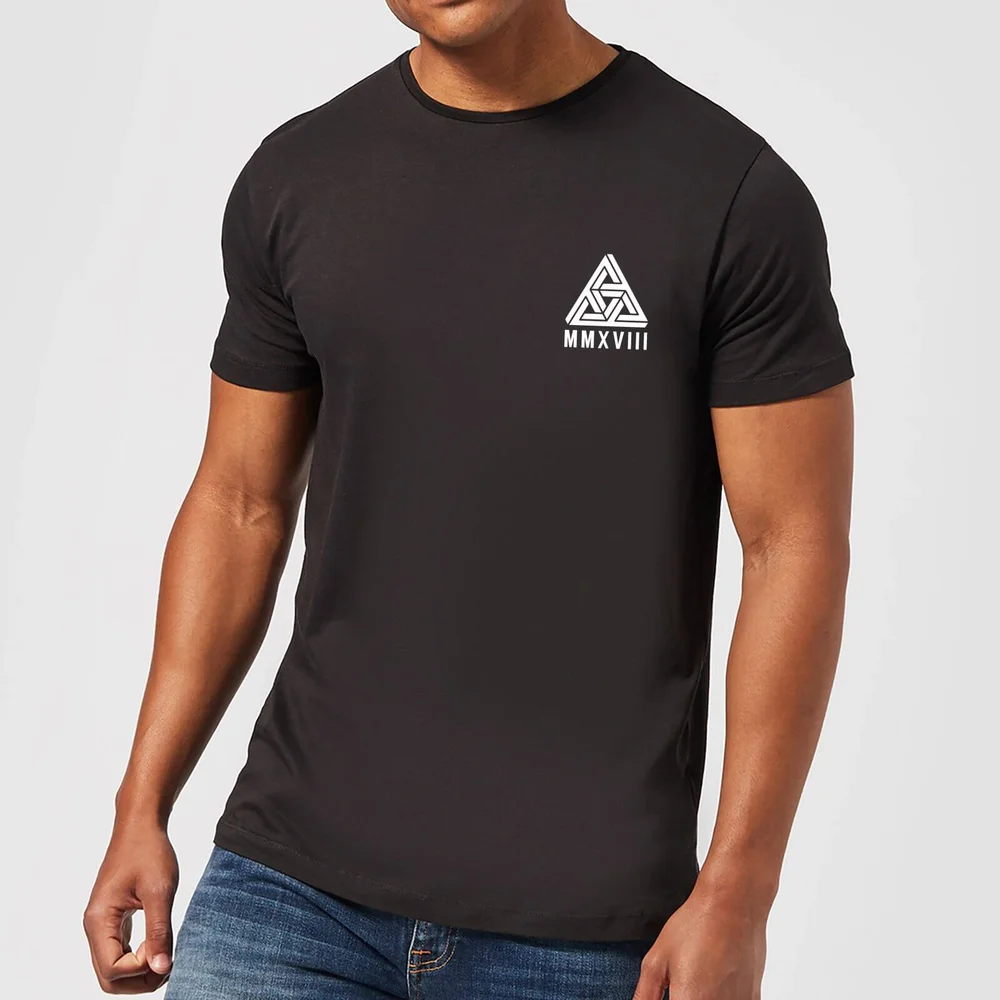 Abstract Triangle T-Shirt - Black - 5XL Image 1