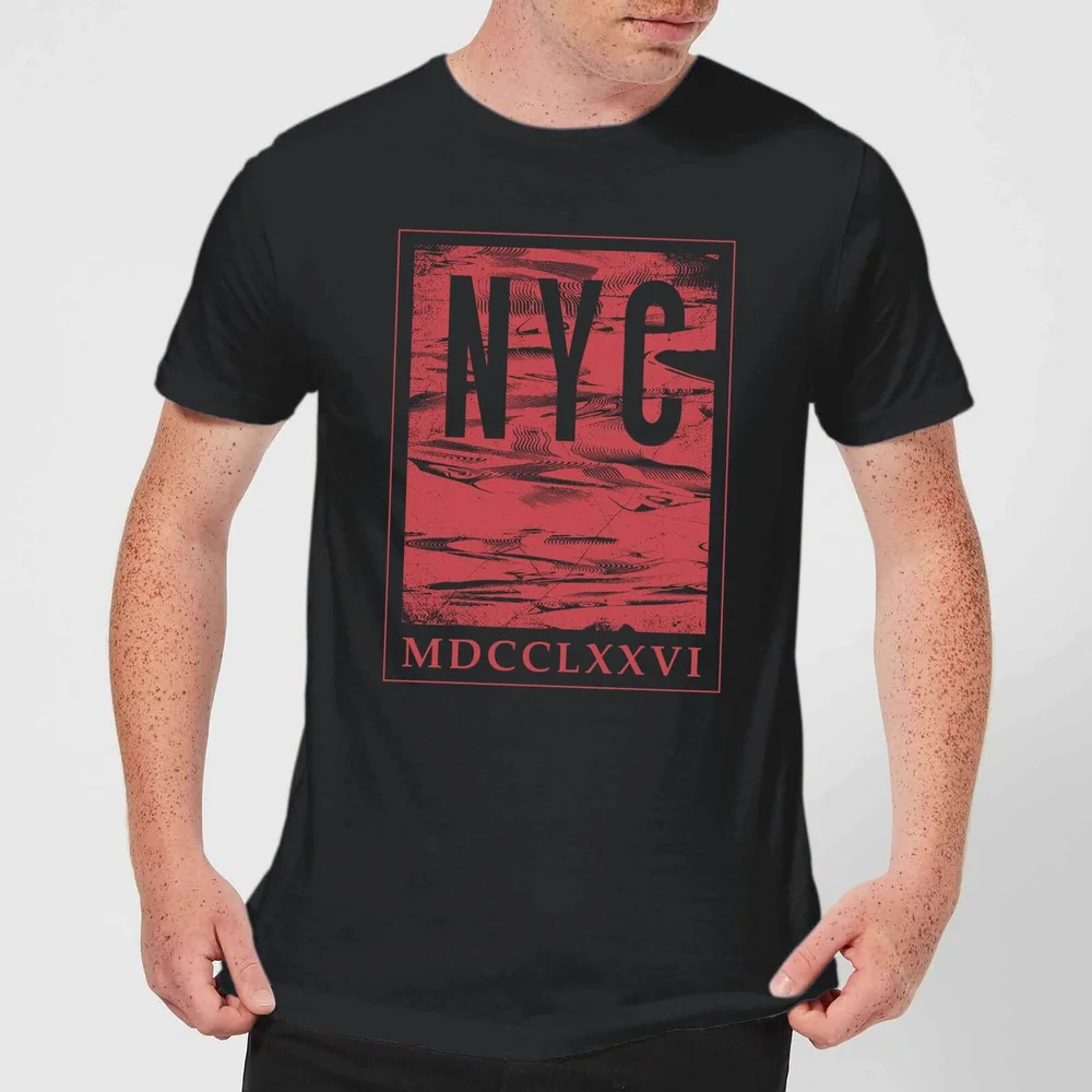 NYC Roman T-Shirt - Black - 5XL Image 1