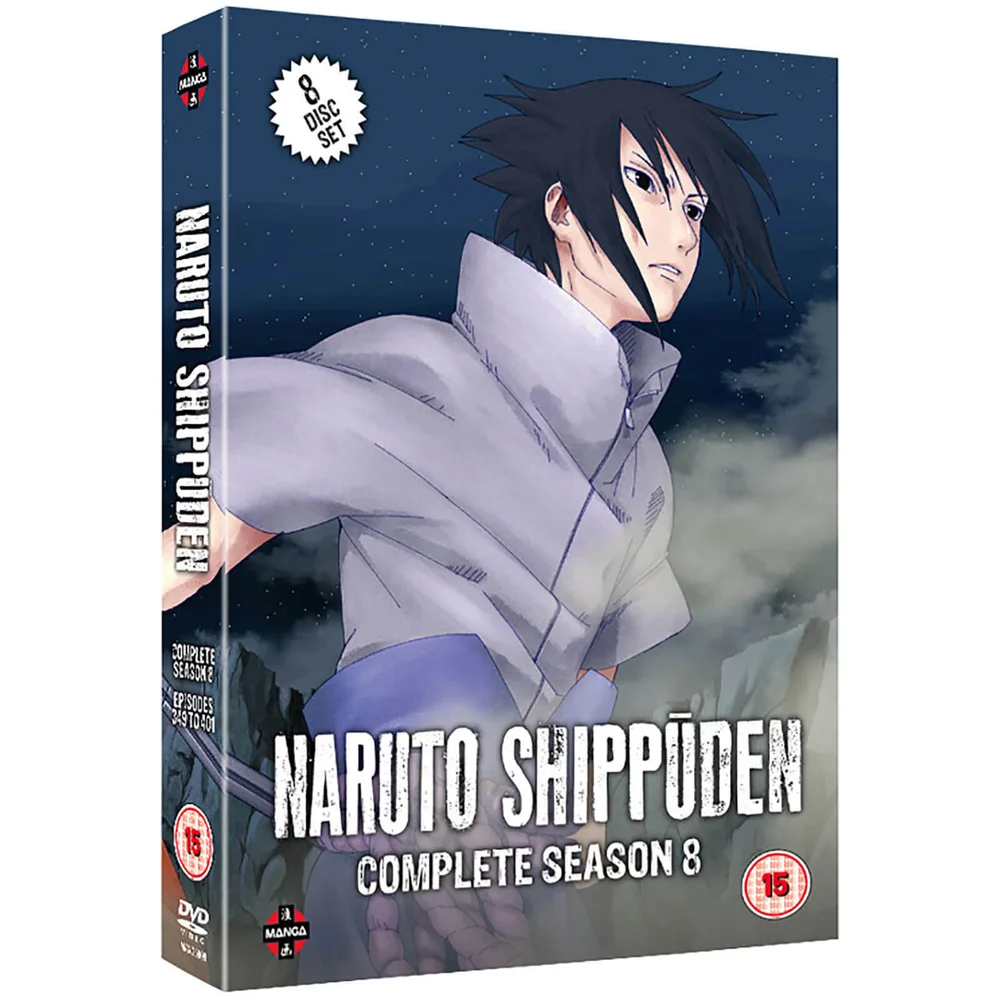 Naruto Shippuden - Complete Series 8 Box Set (Episodes 349-401) Image 1