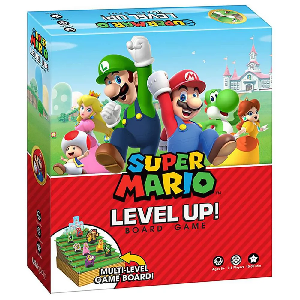 Super Mario Level Up! Board Game Image 1