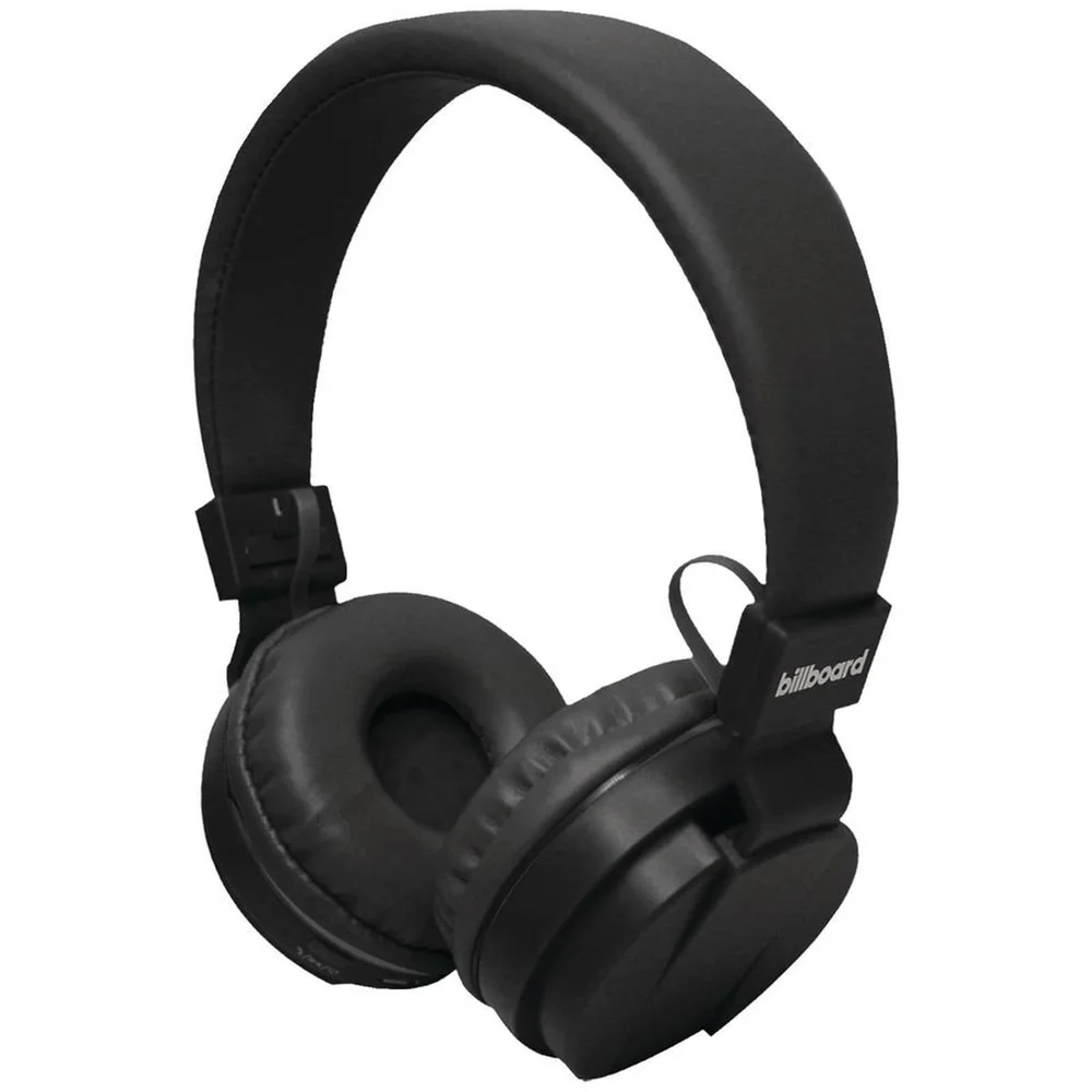 Billboard On Ear Bluetooth Wireless Headphones - Black Image 1