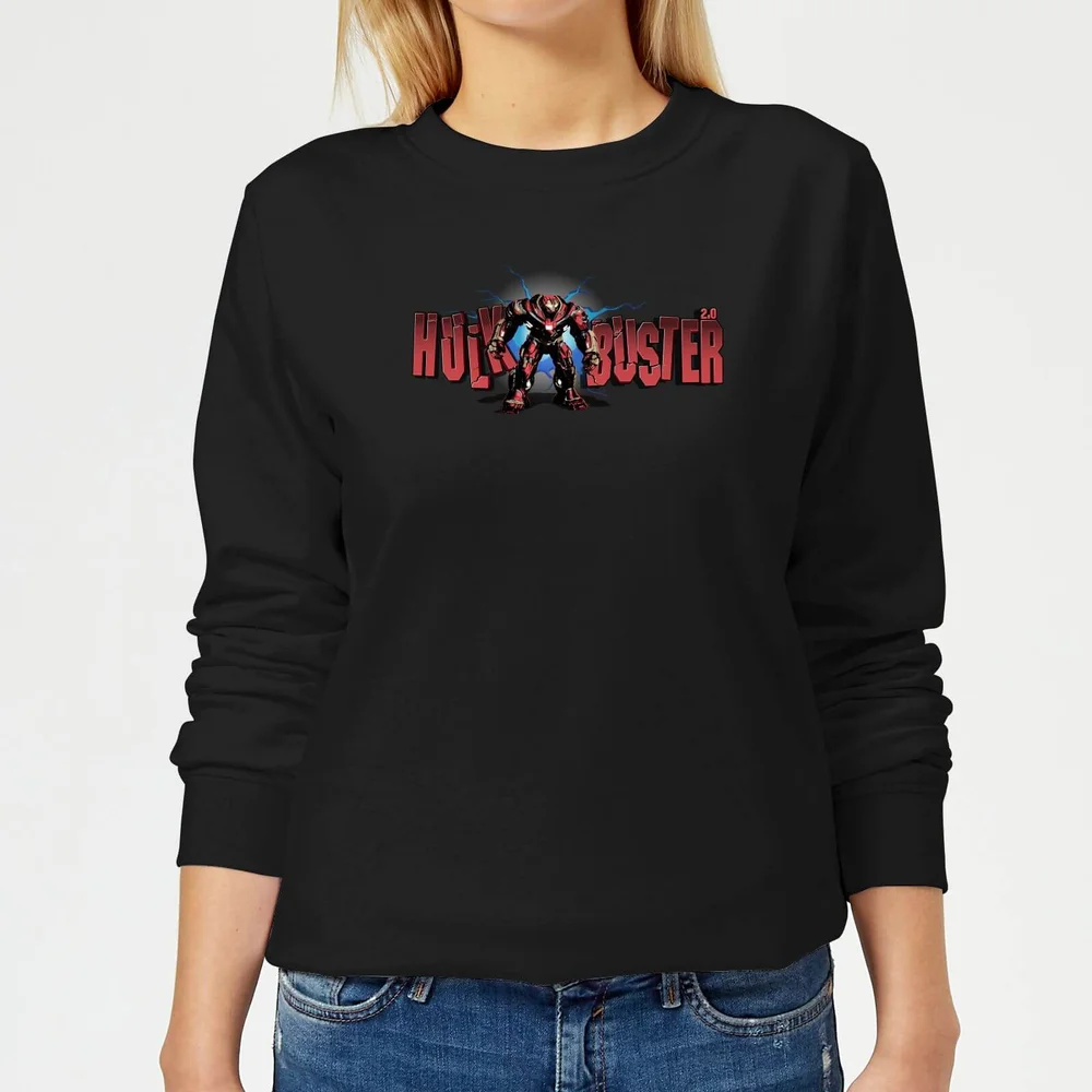 Marvel Avengers Infinity War Hulkbuster 2.0 Women's Sweatshirt - Black - S Image 1
