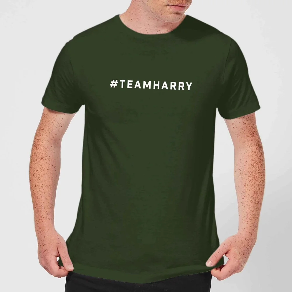 #TeamHarry T-Shirt - Forest Green - S - Forest Green Image 1