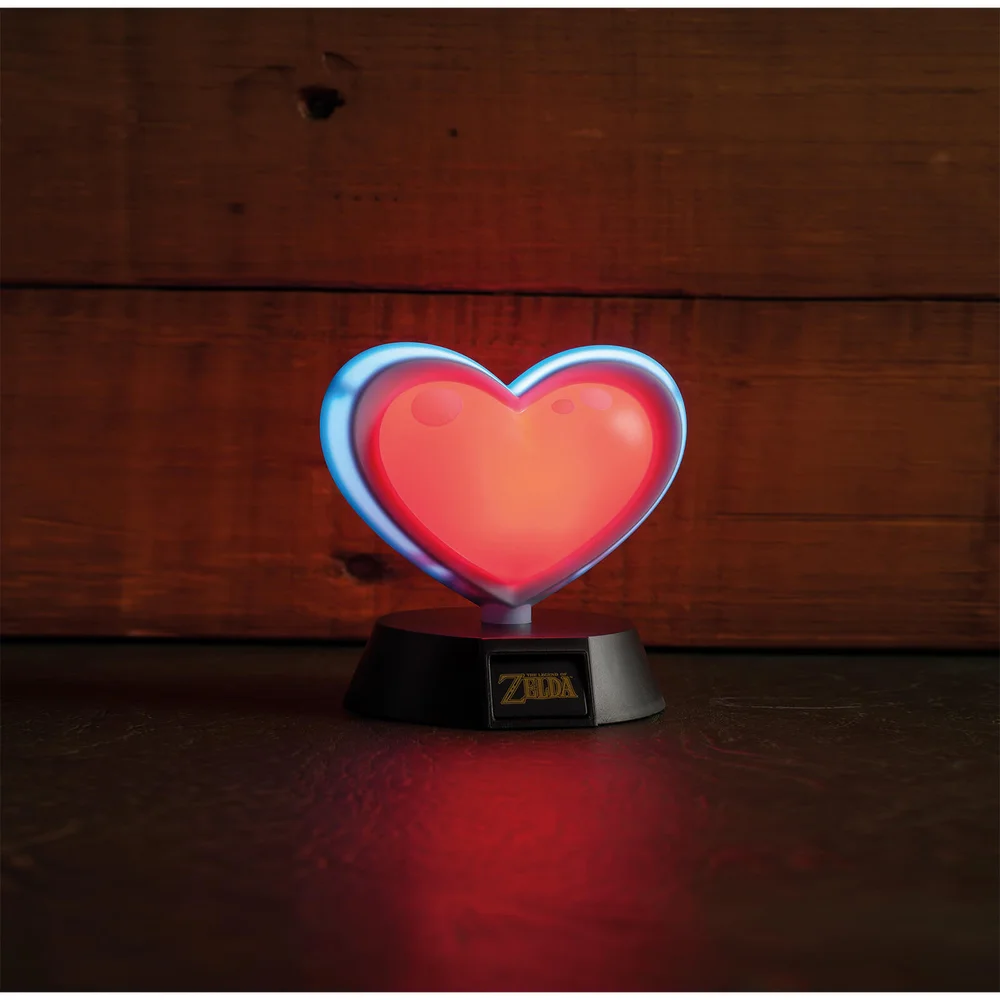 The Legend of Zelda Heart Container 3D Light Image 1