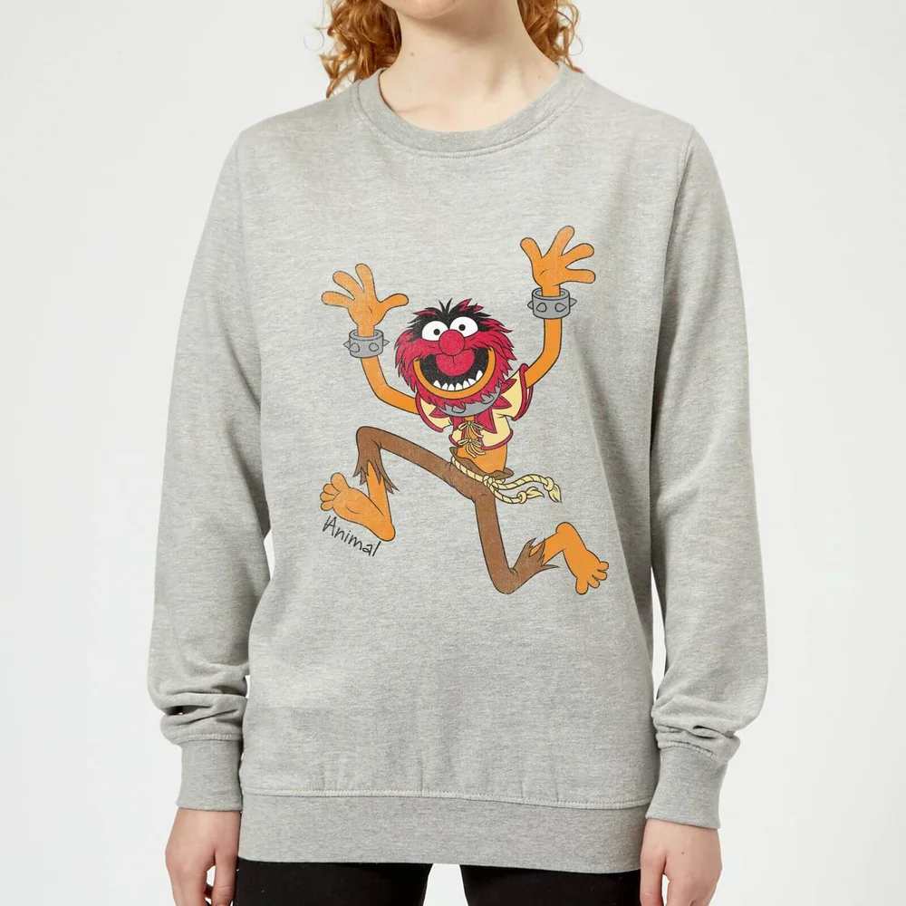 Disney Muppets Animal Classic Women's Sweatshirt - Grey - 3XL - Grey Image 1