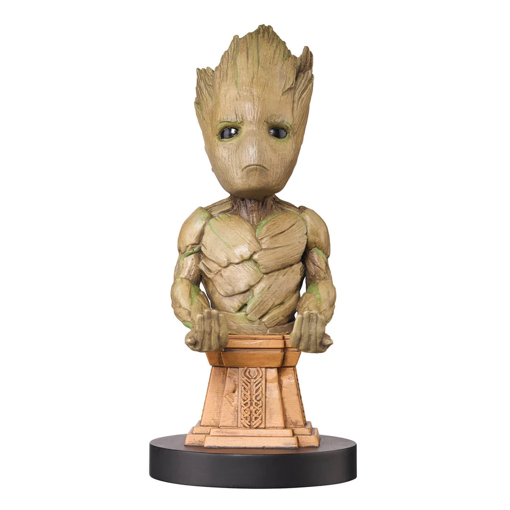 Marvel Guardians Of The Galaxy Collectable Groot 8 Inch Cable Guy Controller & Smartphone Stand Image 1