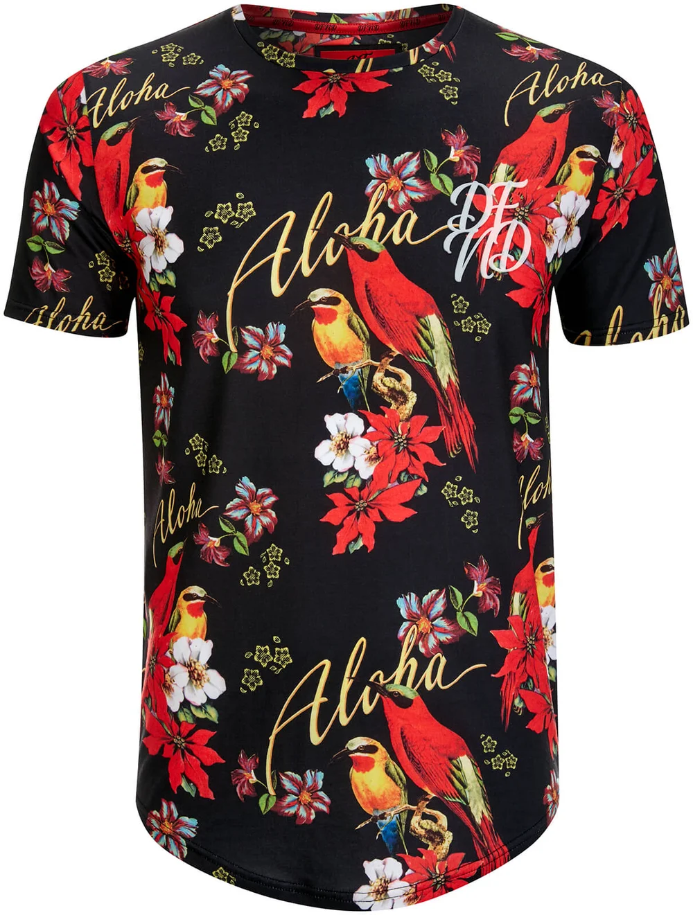 DFND Men's Twinbirds T-Shirt - Black - XS - Black Image 1