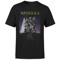 Beetlejuice Distressed Poster T-Shirt - Black - undefined undefined