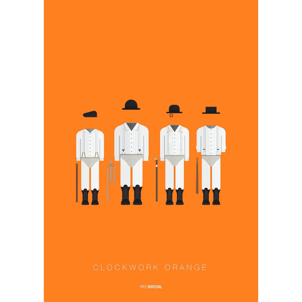 Clockwork Orange Print Image 1