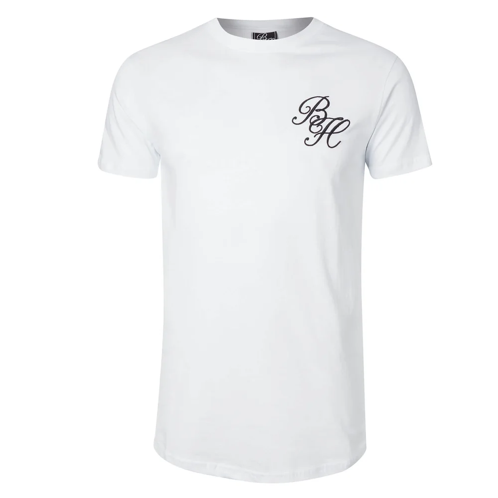 Beck & Hersey Men's Embroidered Classic Logo T-Shirt - White - S - White Image 1