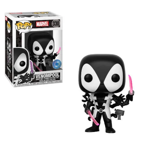 PIAB EXC Venompool Back In Black Pop! Vinyl Figure Image 1