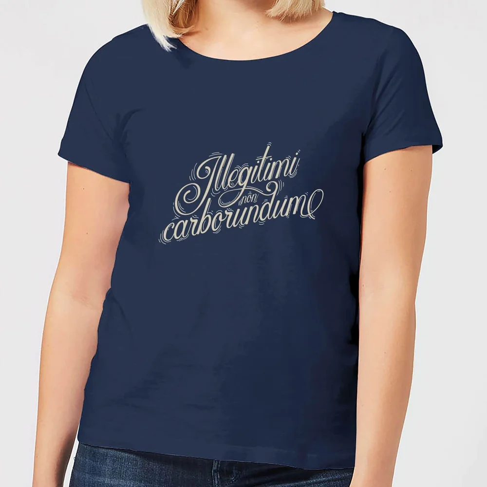 Illegitimi Women's T-Shirt - Navy - S - Navy Image 1