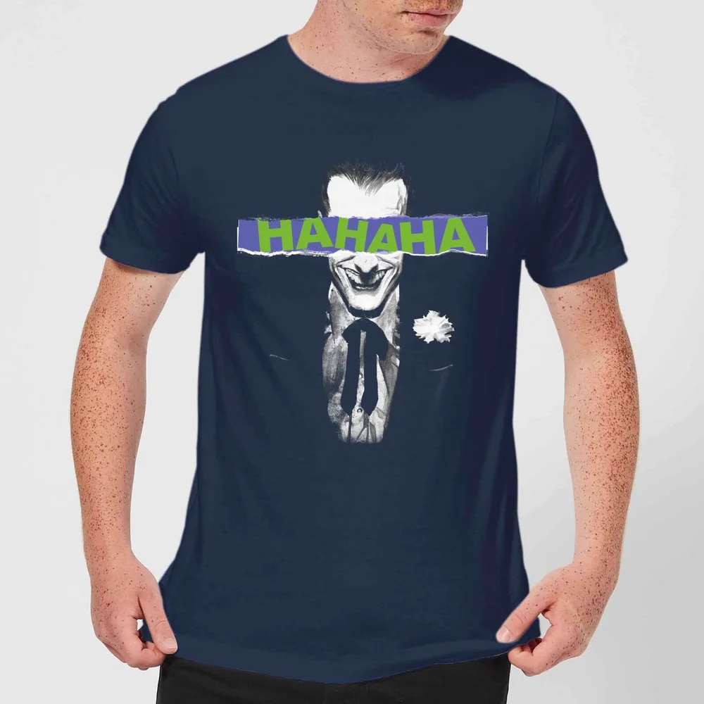 DC Comics Batman Joker The Greatest Stories T-Shirt in Navy - S Image 1