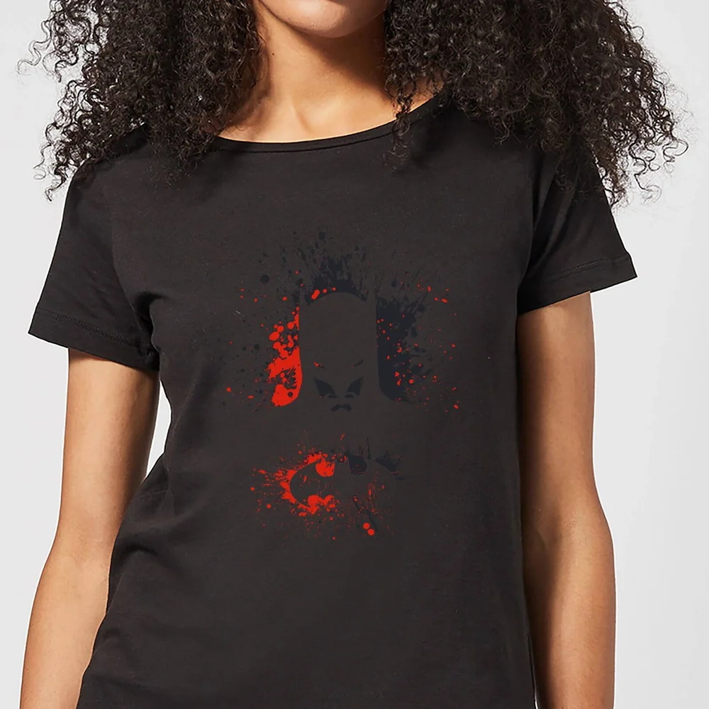 DC Comics Batman Splash Women's T-Shirt - Black - S - Black Image 1