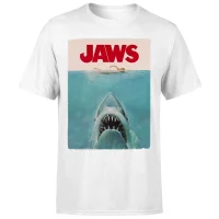 Jaws Classic Poster T-Shirt - White - undefined undefined
