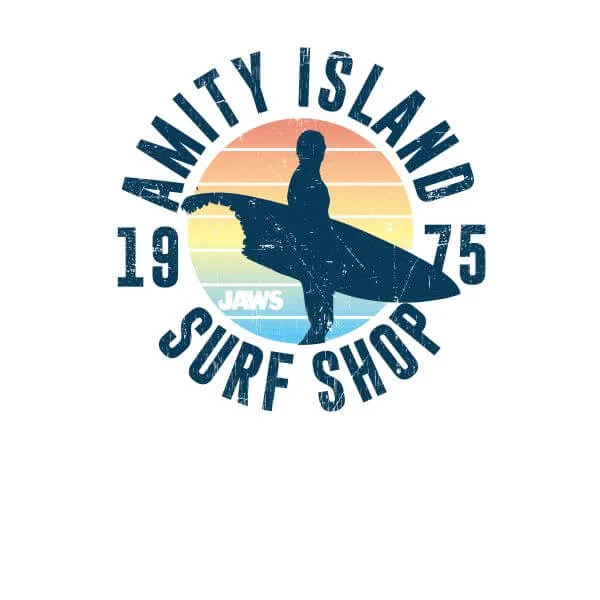 Jaws Amity Surf Shop Women's T-Shirt - White