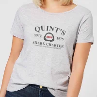 Jaws Quint's Shark Charter Women's T-Shirt - Grey
