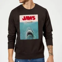 Jaws Classic Poster Sweatshirt - Black - undefined undefined