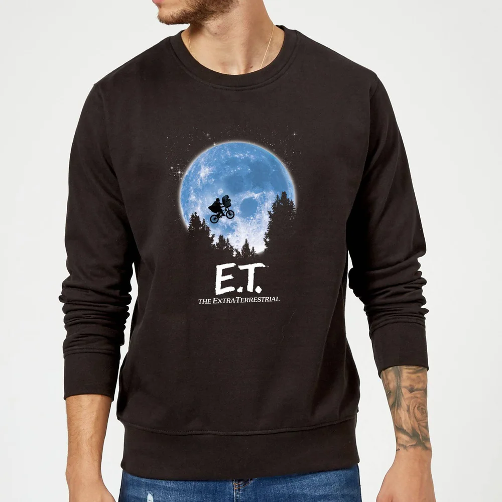 ET Moon Silhouette Sweatshirt - Black - S Image 1