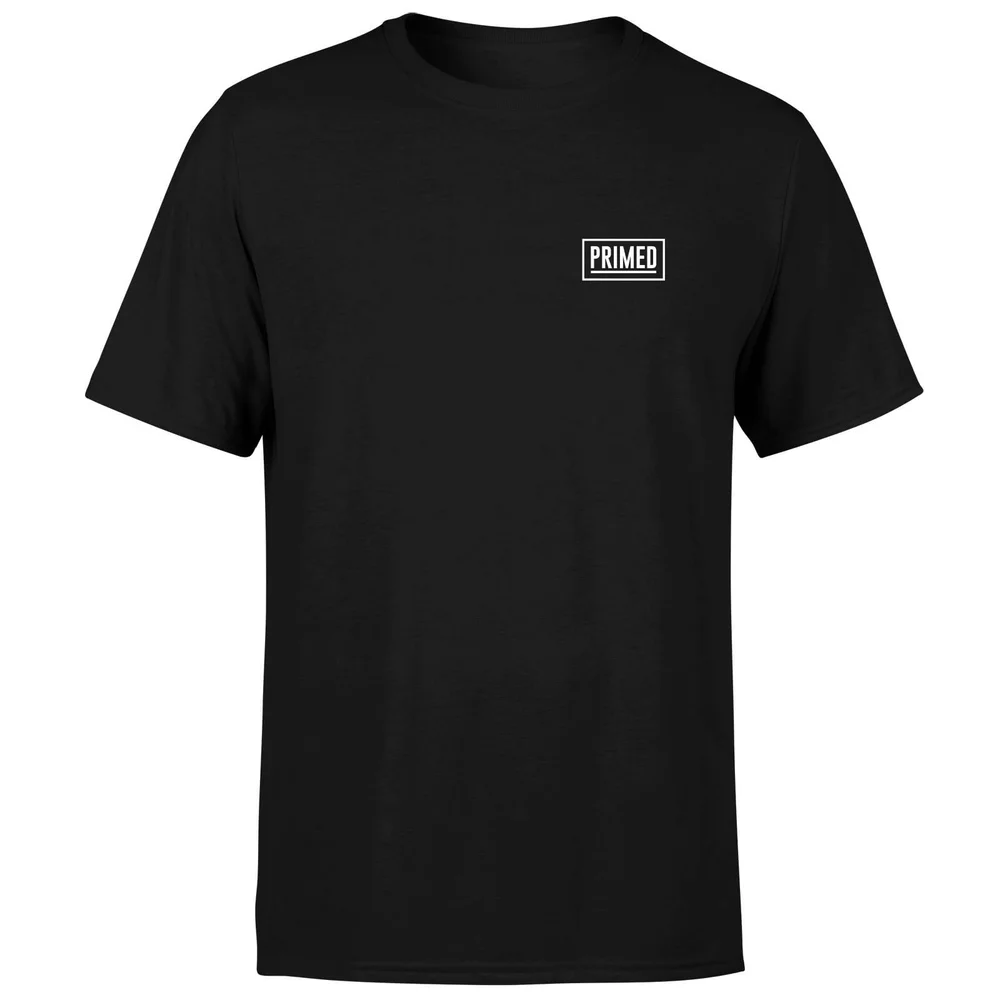 Primed Chest Logo T-Shirt - Black - 5XL Image 1