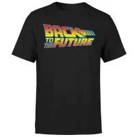Back To The Future Classic Logo T-Shirt - Black - undefined undefined