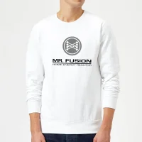 Back To The Future Mr Fusion Sweatshirt - White - undefined undefined