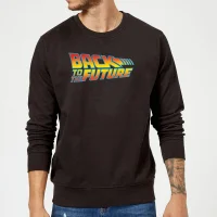 Back To The Future Classic Logo Sweatshirt - Black - undefined undefined