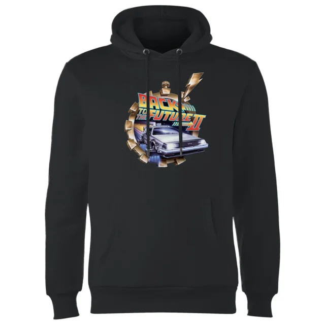 Back To The Future Clockwork Hoodie - Black