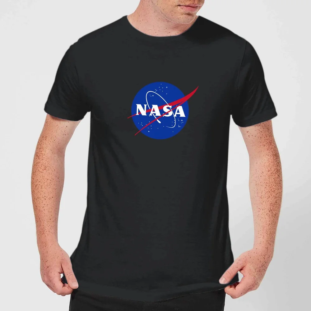 NASA Logo Insignia T-Shirt - Black - 5XL Image 1