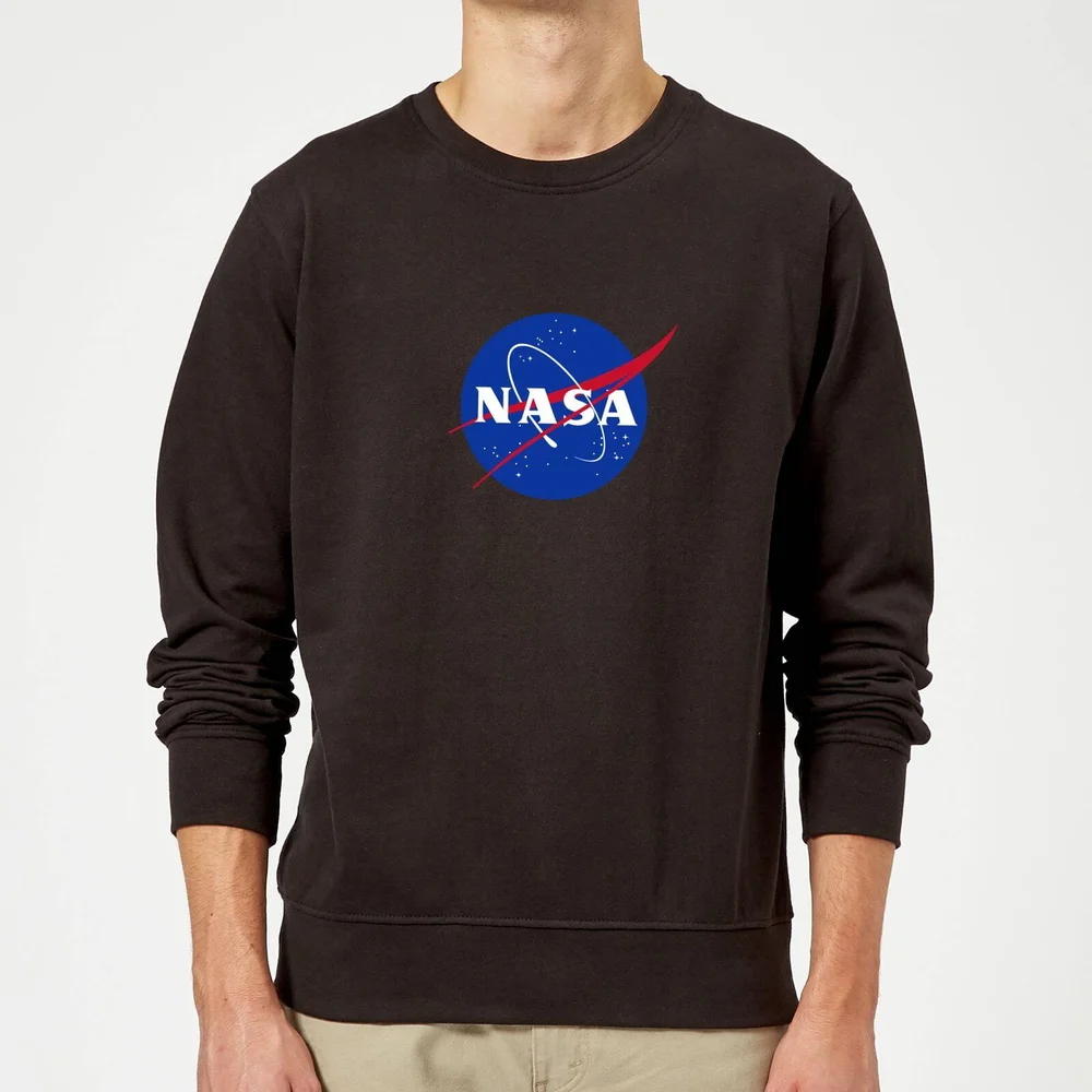 NASA Logo Insignia Sweatshirt - Black - S Image 1