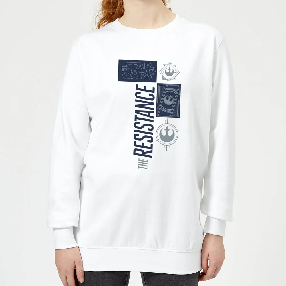 Star Wars The Resistance White Women's Sweatshirt - White - S - White Image 1