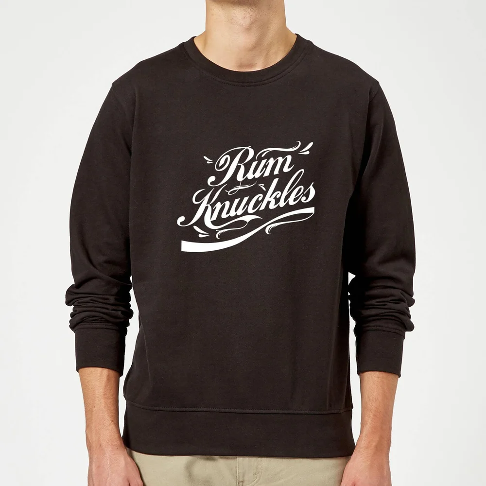 Rum Knuckles Signature Sweatshirt - Black - S - Black Image 1