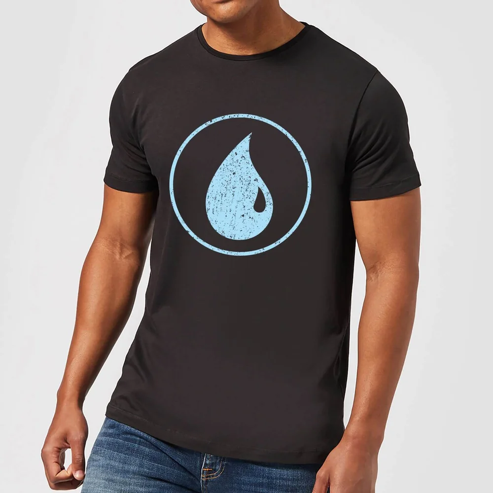 Magic The Gathering Mana Blue T-Shirt - Black - S Image 1