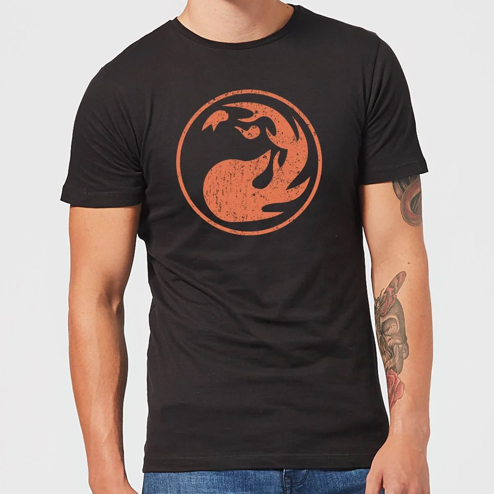 Magic The Gathering Mana Red T-Shirt - Black - S Image 1