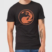 Magic The Gathering Mana Red T-Shirt - Black - undefined undefined