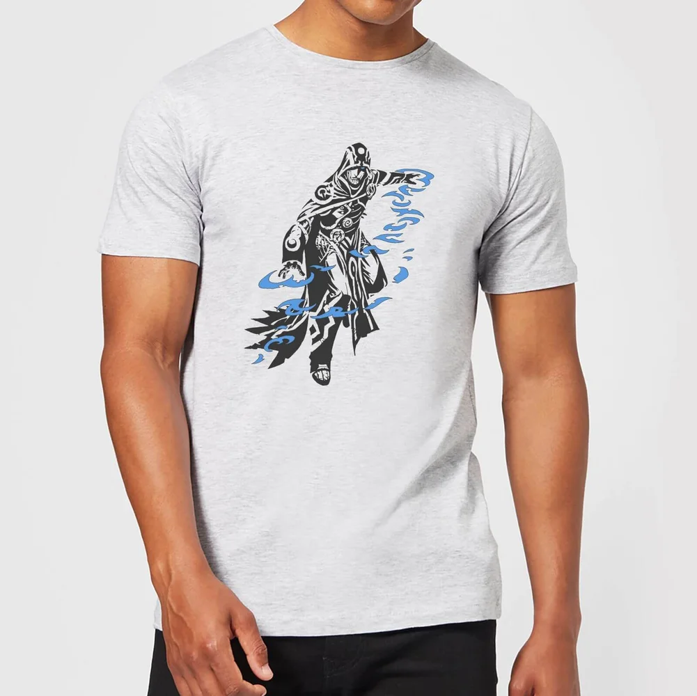 Magic The Gathering Jace Character Art T-Shirt - Grey - S Image 1
