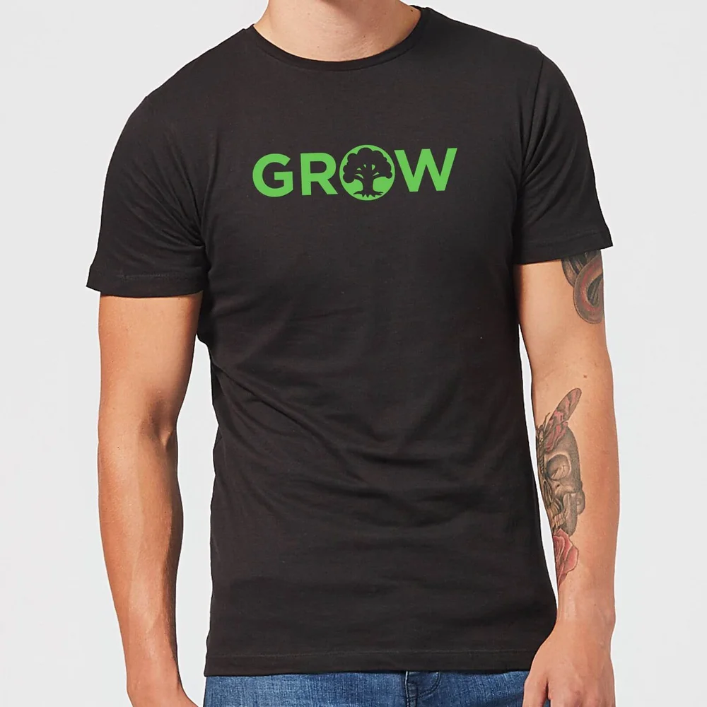 Magic The Gathering Grow T-Shirt - Black - S Image 1