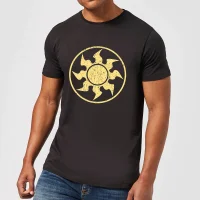 Magic The Gathering Mana White T-Shirt - Black - undefined undefined