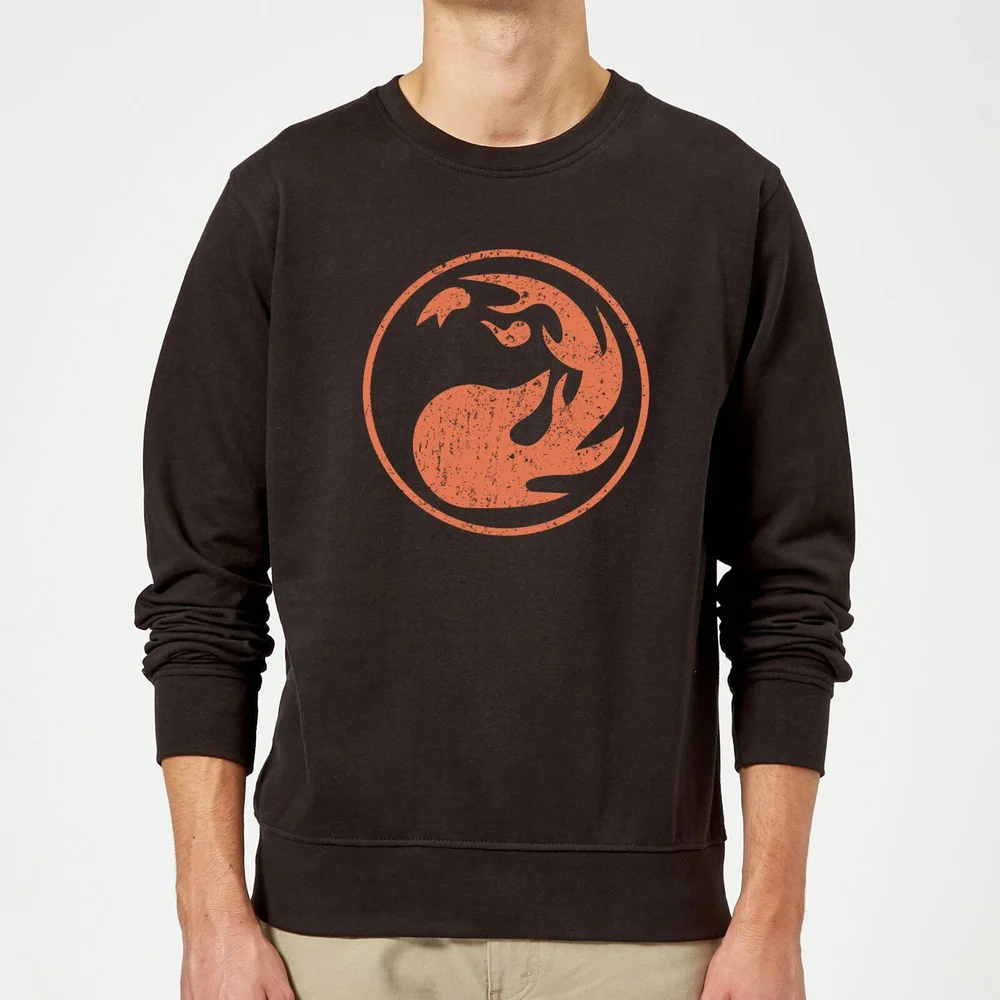 Magic The Gathering Mana Red Sweatshirt - Black - S Image 1