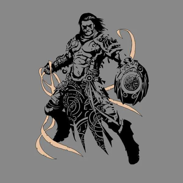 Magic The Gathering Gideon Character Art Sweatshirt - Grey